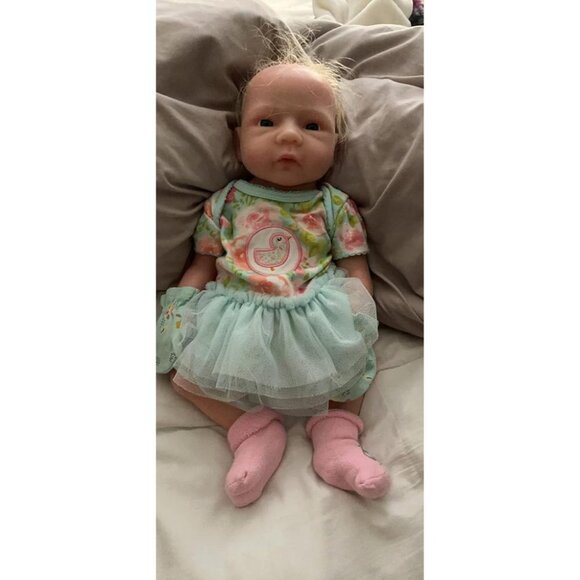 🆕20 inch Full Body Silicone Baby Dolls Boy With Realistic Two Lower Teeth - Picture 1 of 9
